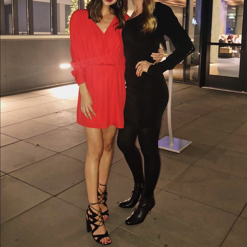Paige Red Dress